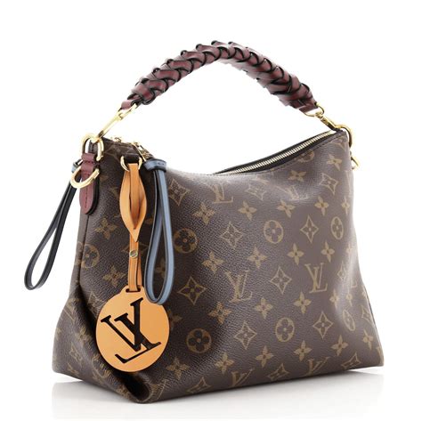 louis vuitton handbag with braided handle|hobo louis vuitton.